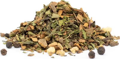 Produktbild von Ayurvedische Mischung Pfefferminze-Gewürz Chai, 50g