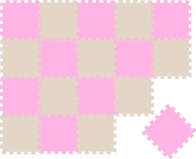 Zdjęcie produktu dla 18-elementowa mata do układania puzzli dla dzieci od zera - mata do raczkowania 30x30