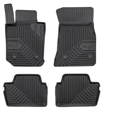 Imagen del producto de Alfombrillas de goma para BMW Seria 2 Coupe G42 desde 2021 (cupé) – juego de 4 piezas, , a medida