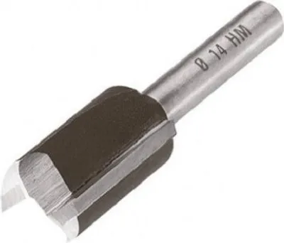 Produktbild von Wolfcraft Nutfräser Ø 8 x 20 mm HSS Schaft 8 mm