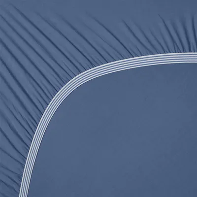 Produktbild von Pip Studio | Spannbettlaken | Royal Nights | Blau | 100x200/220
