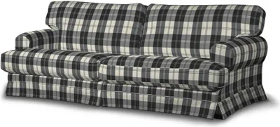 Produktbild von Dekoria Bezug für Ekeskog Sofa nicht ausklappbar, schwarz- weiss, Bezug für Ekeskog nicht ausklappbar