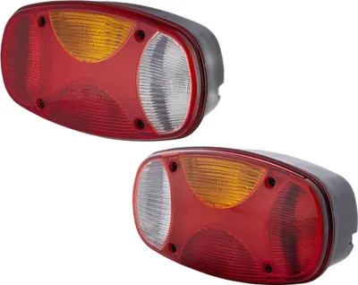 Produktbild von Rückleuchten-Set links rechts 12 V 24 V P21W R10W HELLA für JOHN DEERE