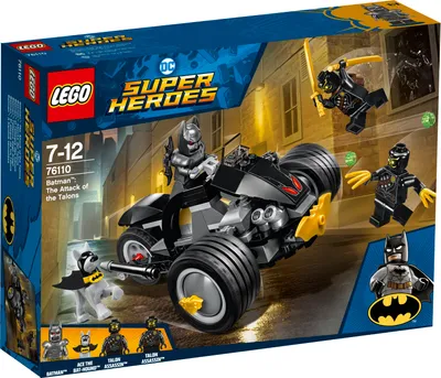 Produktbild von LEGO® DC Universe Super Heroes™ Batman™: Attacke der Talons 76110