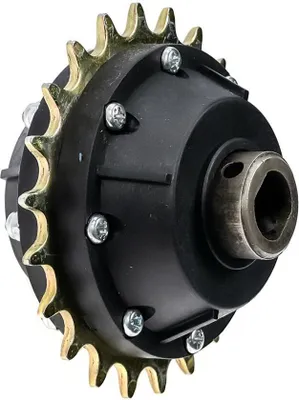Produktbild von Fahrrad Differential Achse Dreirad Biria Pfautec Kynast Mifa Schwarz 22 Zähne
