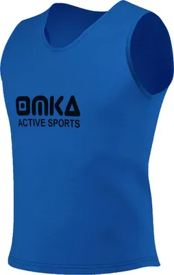 Produktbild von OMKA Leibchen Trainingsleibchen Markierungshemd Kinder Erwachsene, Farbe:Königsblau, Bibs:Mini (S)