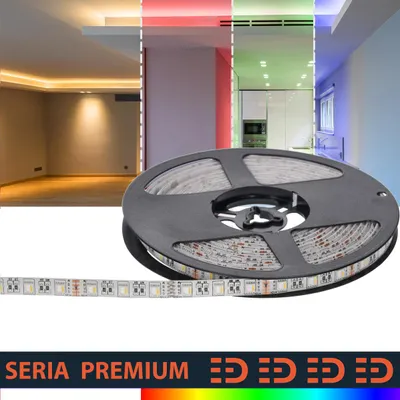 Productafbeelding van Prescot LED-strips, RGB, 24V, 5 meter, multicolor, voor decoratie