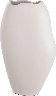 Immagine prodotto di Vaso Casablanca by Gilde "Helena", color sabbia, con bordo curvo, h.33 cm, 69225