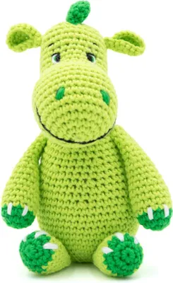 Immagine prodotto di Gründl set uncinetto completo procione, lama, bradipo o dinosauro, tutto incluso Set 4 Dino Dieter
