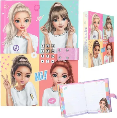 Produktbild von TopModel TOPModel Geheimcode Tagebuch mit Sound SNAP SHOTS