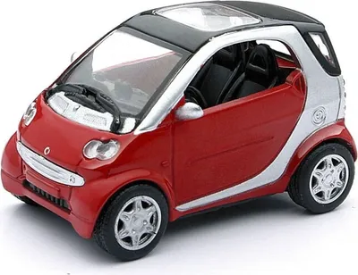 Produktbild von 1:24 D/C Smart Fortwo 2007 Spritzgussmodell, 1 Stück, farblich sortiert