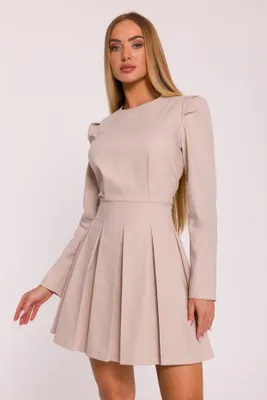 Obrázek produktu pro Made of Emotion Dámské mini šaty Gaudilti M884 béžová XL