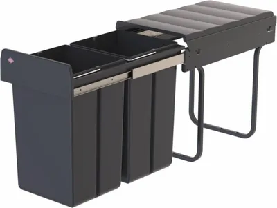 Produktbild von WESCO Traditionline DOUBLE-BOY 410 X / 300-2, anthrazit ab 30 cm Schrankbreite