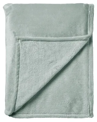 Produktbild von Dutch Decor Wohndecke Flanell-Fleece Billy 150x200 cm Grün