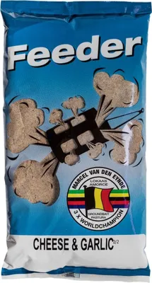 Produktbild von 1kg VAN DEN EYNDE FEEDER Futter Cheese Garlic Groundbait Wettkampf Angelfutter