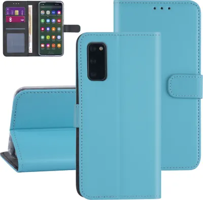 Produktbild von Samsung Galaxy S20 Light blue Book type case - Card holder