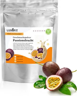 Produktbild von Passionsfrucht Geschmackspulver Fruit Flavour kalorienarm 300 g