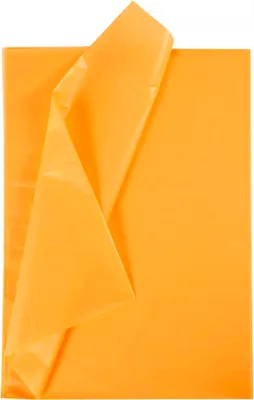 Image de Papier sulfurisé jaune, format 50 x 70 cm, 25 feuilles, idéal pour l'emballage, les travaux manuels et l'emballage