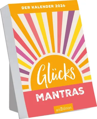 Produktbild von Abreißkalender Glücksmantras 2026