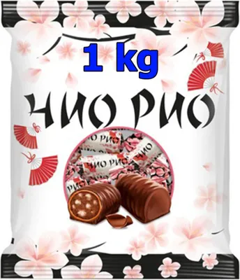 Produktbild von Russisches Konfekt Chio Rio 1kg russkie konfetti