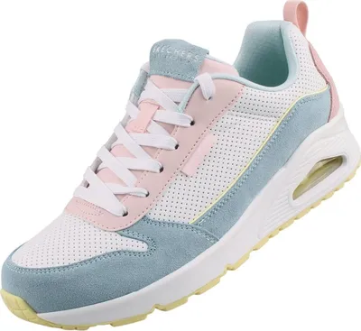 Produktbild von Skechers Uno - 2 Much Fun Sneakers Laag - Licht blauw - Maat 39