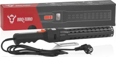 Immagine prodotto di BBQ-Toro Accenditore elettrico per barbecue IGGI Nero/Nero, 2000 W, 650 °C, accenditore elettrico per carbone