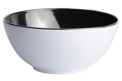 Produktbild von Salat Müsli Suppe Obst Schüssel klein, 15 cm, rund - Black, Summer Edition einzeln