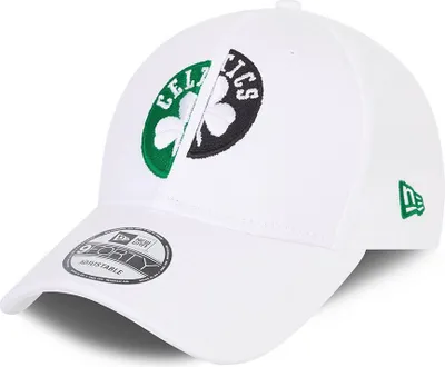 Produktbild von New Era 9 Forty Cap half and half Boston Celtics white