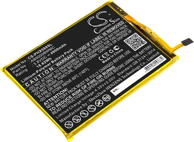 Immagine prodotto di TECHTEK Batteria compatibile con [Philips] Xenium CTS386, Xenium CTX588, Xenium S386, Xenium X588 sostituisce AB5000BWMC