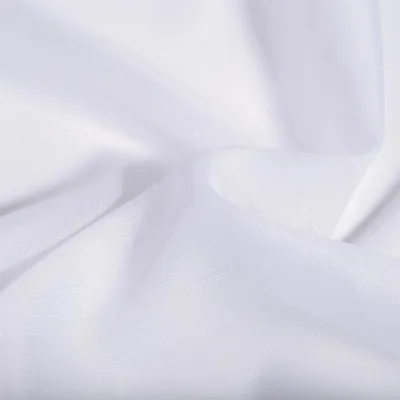 Produktbild von Gerster Store Katrin mit Faltenband 200% Zugabe B = 200 x H =245 cmTransparent Effekt-We Uni weiß
