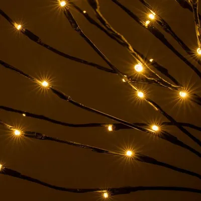 Obrázek produktu pro Vánoční dekorace světelný strom, 110 cm, 80 LED, teple bílá