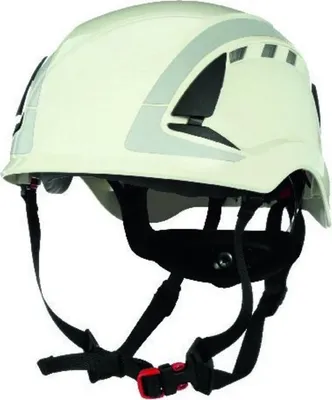 Produktbild von 3M™ SecureFit™ Schutzhelm X5000, belüftet, reflektierend, CE, Weiß, X5001V-CE