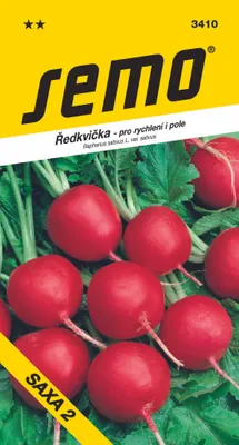Image de Radis Saxa 2 - semences à germination rapide, en sachet de 5 g