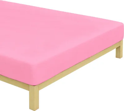 Obrázok produktu pre Ružová froté plachta Rozmery: 180x200 cm