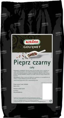 Zdjęcie produktu dla Kotanyi Pieprz czarny cały 1000g