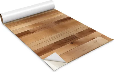 Produktbild von Selbstklebende Möbelfolie - Dekorationsfolie - Tischmöbel - Zuschneidbar - Helle Bretter - 100 x 50 cm