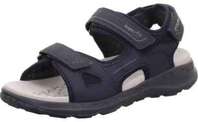 Produktbild von Superfit Criss Cross Jungen Trekking-Sandale mit Klettverschluss Blau, 1-000583-8030