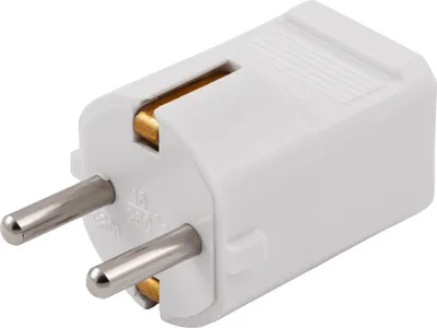 Produktbild von Schutzkontakt-Stecker McPower, weiß