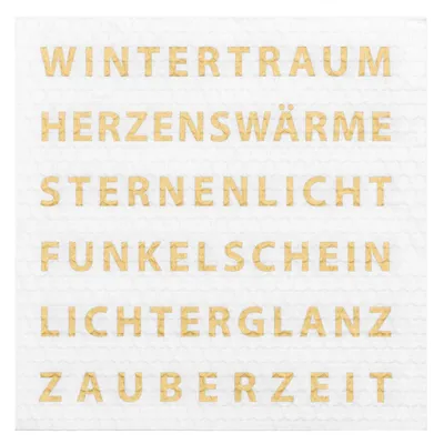 Produktbild von Räder Serviette 33x33cm, Wintertraum
