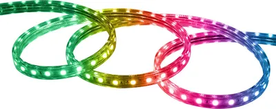 Produktbild von LED-Streifen RGB 220V SMD 60 LED/m 10W/m Breite 16mm Schnitt 100cm IP65 2 m