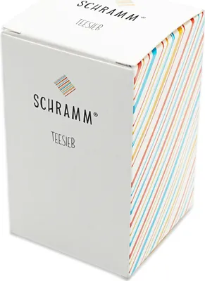 Produktbild von Schramm® 4 Stück Teesiebe Teesieb Teeei Blattoptik 4 farbig sortiert Teezubereiter Tee Ei Teefilter 15,5 x4 x 1,5cm BPA frei
