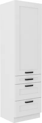 Produktbild von Kondela Lebensmittelschrank Lula 60 DKS-210 3S 1F - weiß
