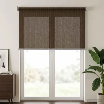 Obrázek produktu pro Venkovní roletová žaluzie 90 % blokování UV Hnědá 120 x 230 cm