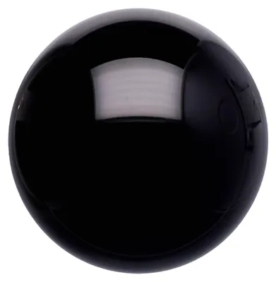 Produktbild von Obsidian Kugel schwarz 7,5-8 cm Naturstein Edelsteinkugel Deko Kristallkugel