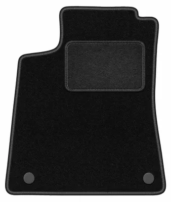 Image de Tapis conducteur en moquette pour Mercedes GLB X247 2019- (SUV) – 1 pièce, noir, sur mesure – Wielganizator LUX