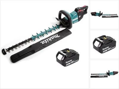 Produktbild von Makita DUH 601 T1 Akku Heckenschere 18V 60cm Brushless + 1x Akku 5,0Ah - ohne Ladegerät
