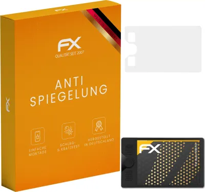 Produktbild von atFoliX FX-Antireflex 2x Schutzfolie kompatibel mit Huion HS610 Displayfolie