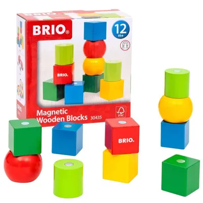 Produktbild von Magnetische Holzbausteine BRIO 63043500