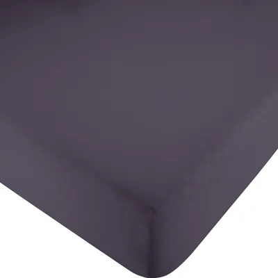 Produktbild von Erwin Müller Spannbettlaken Würzburg" anthrazit 150x200 cm - 160x200 cm"
