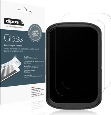 Produktbild von 2x Schutzfolie für Magene C206 Pro matt - Anti-Shock 9H Folie dipos Glass Kunststoffglas